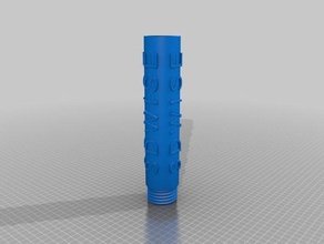 meine angepasste Gewinde-Rohr Teile kundengebundene 3d print model - Mito3D