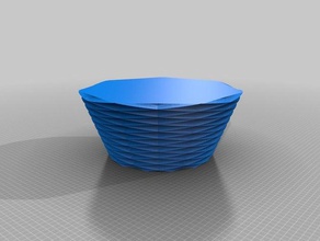 il mio personalizzato vaso di fiori arredamento su misura 3d print model - Mito3D
