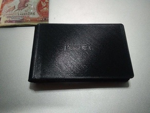 koel carteira de tpu os acessórios Impressos em 3d titular do cartão dinheiro ninjaflex polyflex semiflex slim 3d print model - Mito3D