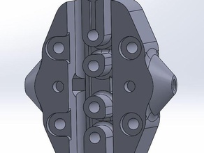 kosseldelta di guide lineari trasporto sostegno volo estrusore 3d la stampante parti 3d print model - Mito3D