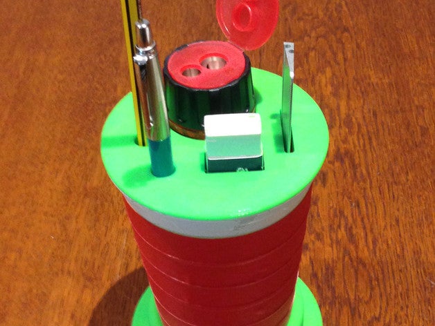 recycle yogurt jar organization 3D print model - Mito3D