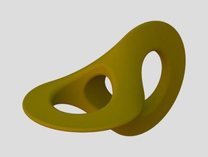 zwei-Kreis-roller 5 math Kunst 3d print model - Mito3D