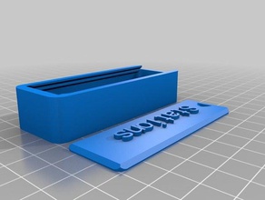 ttr euro stations round box lid v1 containers customized 3d print model - Mito3D