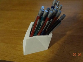 pencil holder vase containers 3d print model - Mito3D