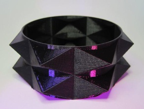 Pyramide Freundschaft Armband Armbänder - 3d print model - Mito3D