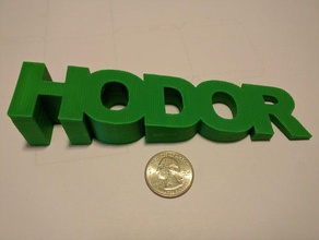 hodor kapı tamponu ev 3d print model - Mito3D