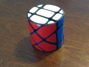 rcp barril de x puzzles cubo puzzle rubiks reviradas curvas 3d print model - Mito3D