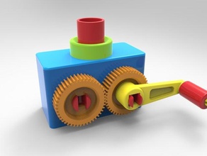 Essen crusher hand tools können Müll-Entsorgung play-doh 3d print model - Mito3D