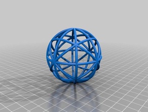 more complicated orb 3d printing tests 3d print model - Mito3D