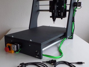 low budget cnc 3rd iteration machine tools 3d print model - Mito3D