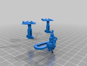 yaprakl nesi kravat ve kol d&uumlmesi 3d baskı 3d print model - Mito3D