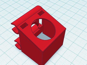 Schalter Knopf vorne prusa i3 3d drucken 3d print model - Mito3D