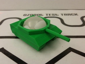 ozotank de la construcción los juguetes ozobot robot accesorios 3d print model - Mito3D