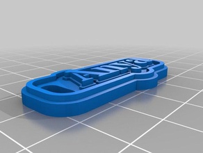 anya Anahtarlık özelleştirilmiş 3d print model - Mito3D