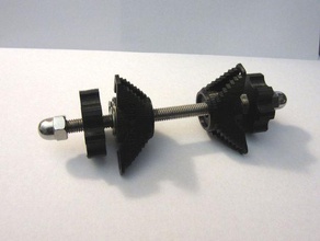 3d-Drucker-spool-hub-Halter - Zubehör filament filament-Halter spool holder spool-adapter 3d print model - Mito3D