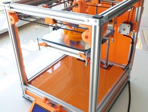 custom parts ultimaker 2 aluminum extrusion 3d printer printers 3d print model - Mito3D