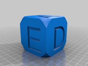 my customized dice test toys games 3d print model - Mito3D