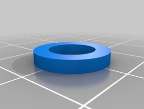 my customized any size washer bushing parts 3d print model - Mito3D