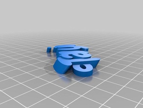 my customized iamburnystext tanuja organization 3d print model - Mito3D
