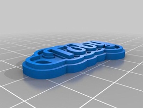skipdee keychains customized 3d print model - Mito3D