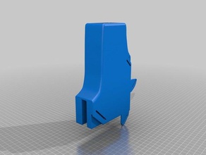 airsoft kwc uzi Brust holster hardcase sport & im freien Zubehör 3d print model - Mito3D