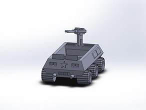 oktober guarda scout car gi joe brinquedos jogos 3d print model - Mito3D