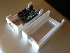 arduino uno switch box sculture caso 3d print model - Mito3D