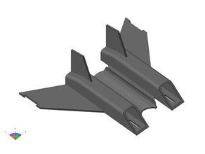 estes pegagus 0806 asas hobby foguetes modelo de foguete 3d print model - Mito3D