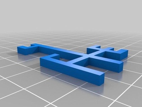 3d slash doomkeychain props 3d print model - Mito3D
