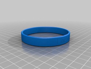 meine individuelle Ursache-Armband Armbänder 3d print model - Mito3D