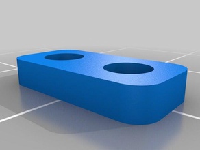 2 x 2-Loch-Platte mechanische Spielzeuge kundengebundene 3d print model - Mito3D