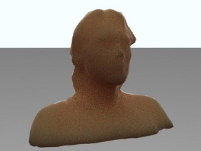 meu digitalização 3d de busto varreduras réplicas 3d print model - Mito3D