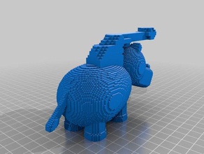 3d-slash hippo laser-Kanone andere 3d print model - Mito3D