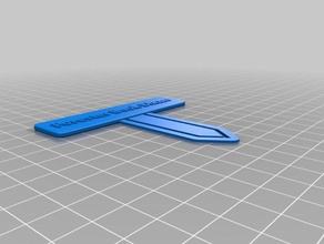 forester book blazer bookmark office customized 3d print model - Mito3D