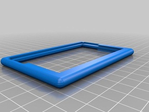 basic 2 card wallet space 3d printing 3d print model - Mito3D