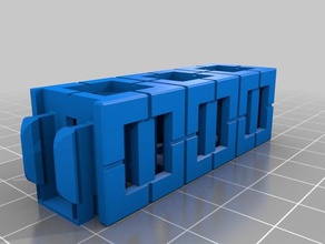 3 blocchi di ingegneria personalizzato 3d print model - Mito3D