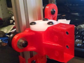 3d printable makerslide actuator mount diy 3d print model - Mito3D