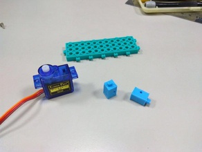 sg90 adapter longyeah toy brick construction toys 3d print model - Mito3D