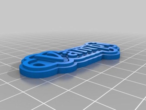 vampi keychains customized 3d print model - Mito3D