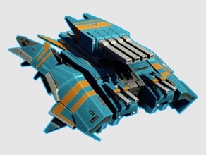 planetary annihilation Titanen ares rollende Festung Requisiten 3d print model - Mito3D