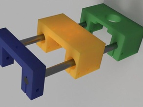 linear actuator nema 17 3d printing 3d print model - Mito3D