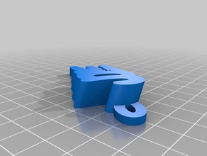 porte clef joelle - Organisation angepasst 3d print model - Mito3D