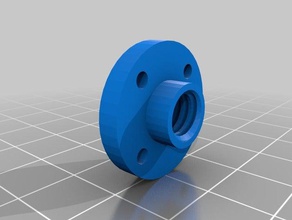 trapezoidal nut leadscrew 3d printer parts 3d print model - Mito3D