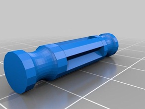 weiß knex Stück Bau Spielzeug 3d print model - Mito3D