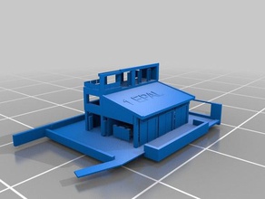 Abschnitt-Haus 3d drucken 3d print model - Mito3D