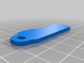 marcel Schlüsselbund Schlüsselanhänger angepasst 3d print model - Mito3D