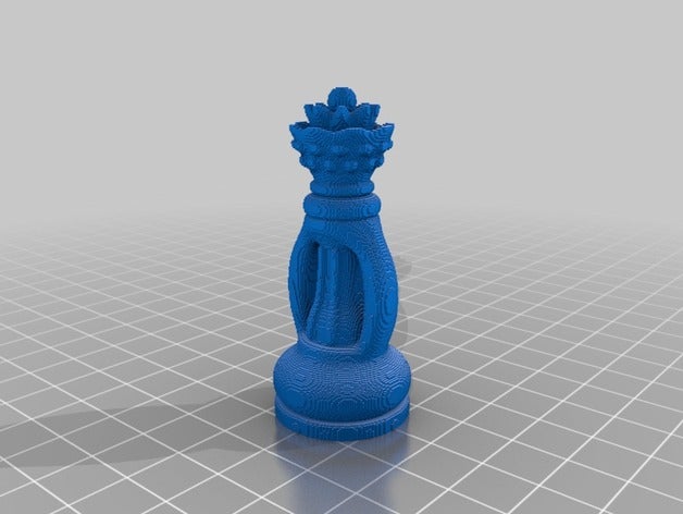 Queen2 3d çizgi diğer 3D print model - Mito3D