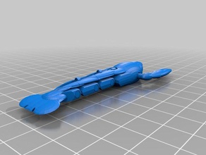 crayfish lure 3d drucken 3d print model - Mito3D