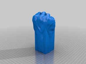 fist bar cover 3d printing 3d print model - Mito3D