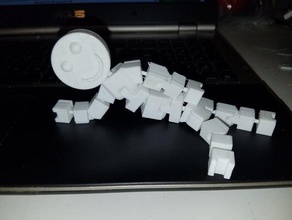 flexman de impressão lugar boneco brinquedos & games 3d print model - Mito3D